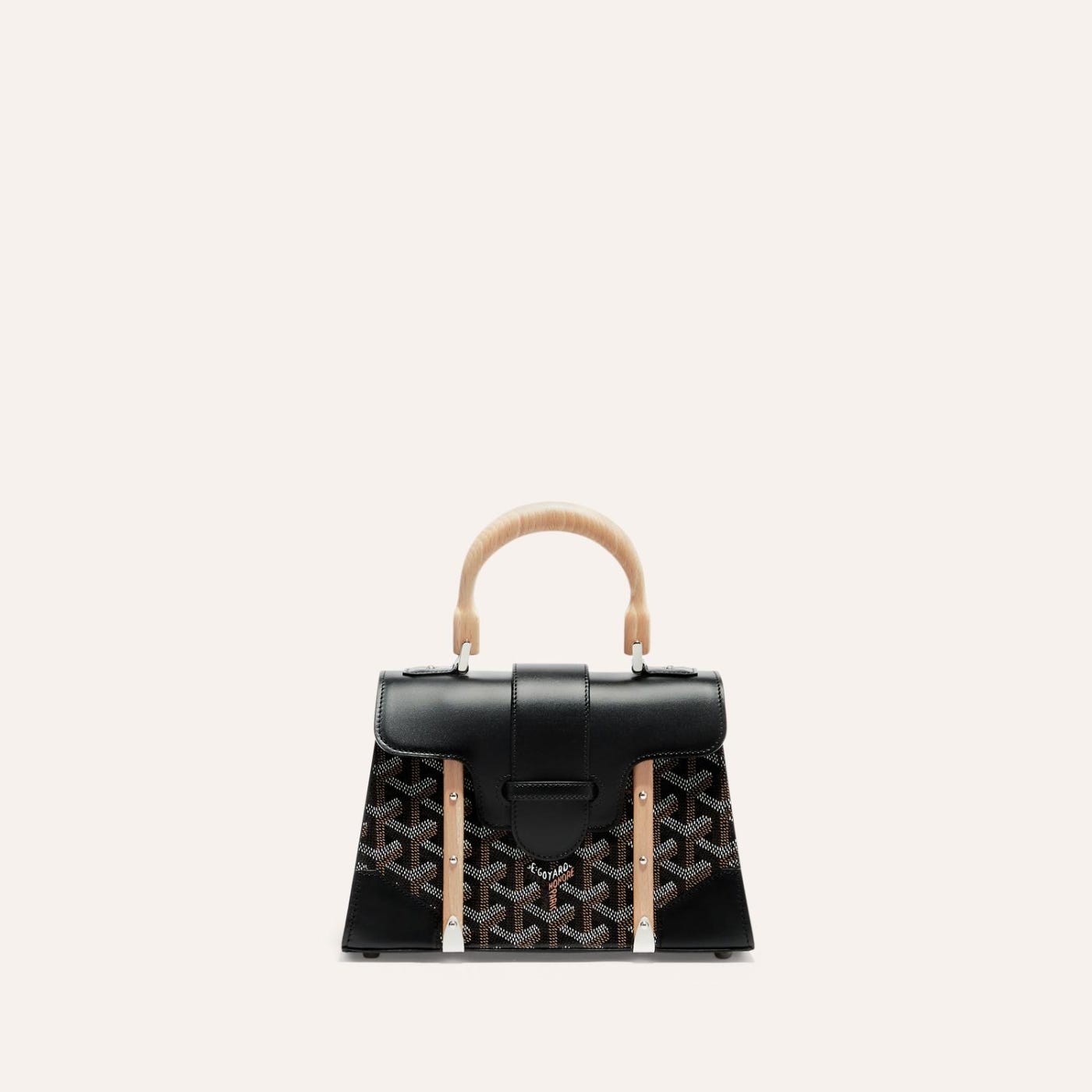 Goyard Saigon Structured Mini Bag Black - Image 2